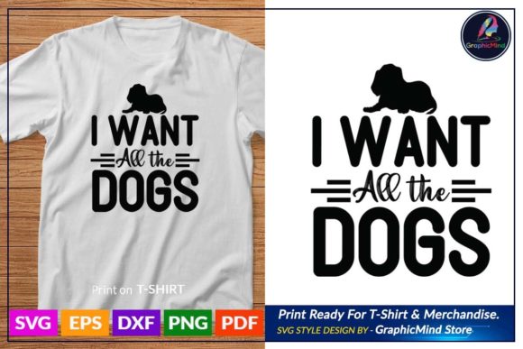About Dog T Shirt Printable Design